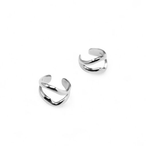 WAY Rhein Steel Ear Cuff 2pcs - Image 2