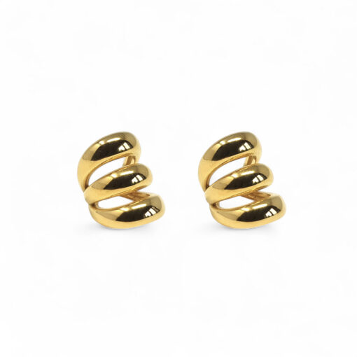 WAY Rora Gold Plated Steel Ear Cuff - Image 2
