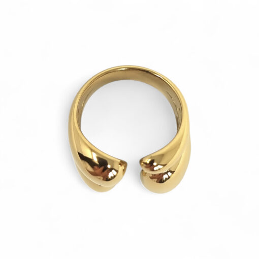 WAY Lara Ring, Gold Plated Steel - Image 3