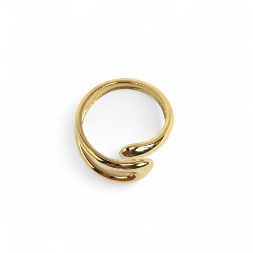 WAY Loir Ring, Gold Plated Steel - Image 3