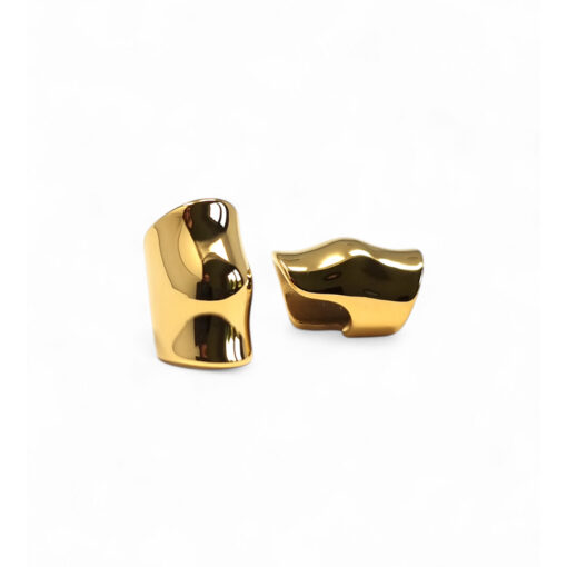 WAY Sava Gold Plated Steel Ear Cuff - Image 3