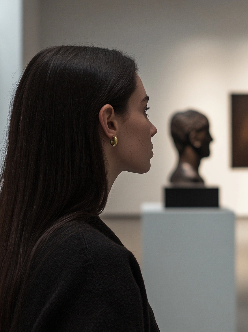 WAY Amado kõrvarõngad, kullatud teras - Image 2