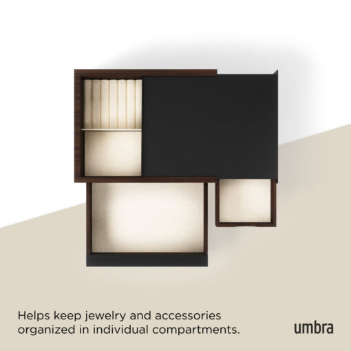Umbra Stowit Storage Box Black Walnut - Image 5