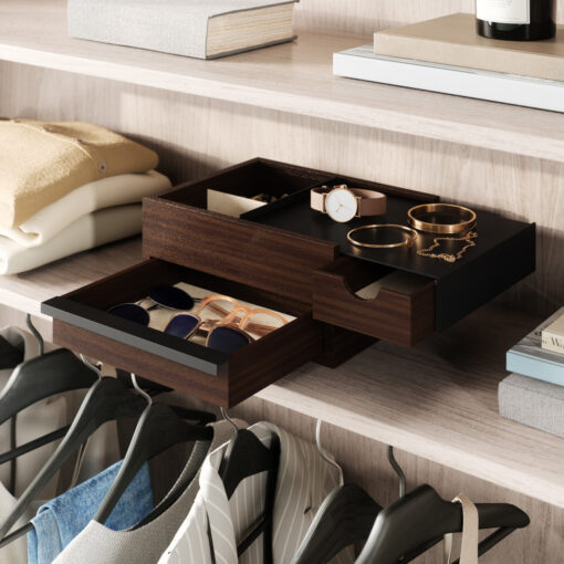 Umbra Stowit Storage Box Black Walnut - Image 3