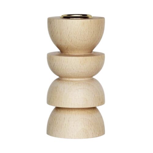 5mm Paper Totem puidust küünlajalg – Medium Nº 4