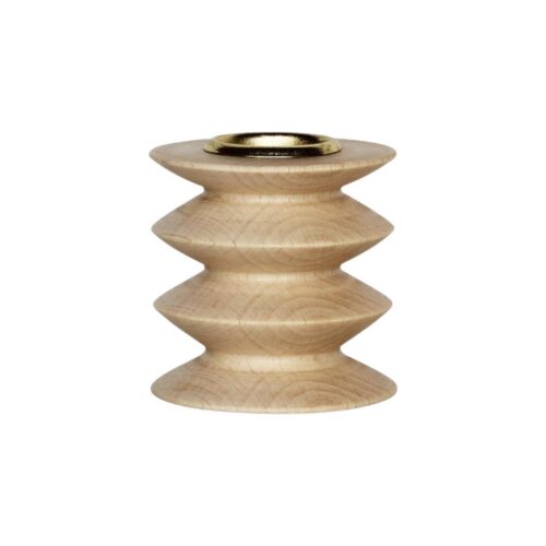 5mm Paper Totem puidust küünlajalg – Short Nº 2