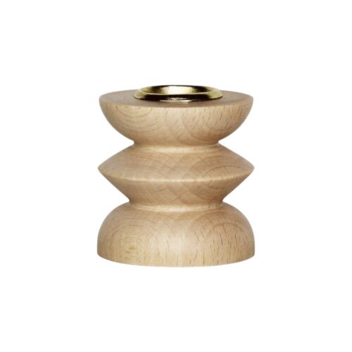 5mm Paper Totem puidust küünlajalg – Short Nº 3