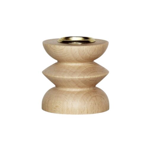 5mm Paper Totem puidust küünlajalg – Short Nº 3