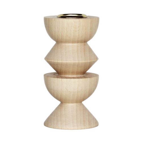 5mm Paper Totem puidust küünlajalg – Medium Nº 3