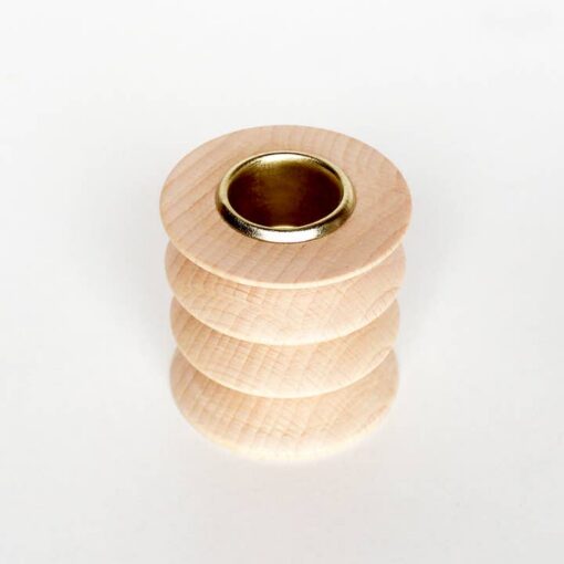 5mm Paper Totem puidust küünlajalg – Short Nº 2 - Image 3