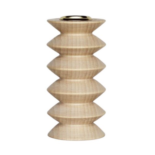 5mm Paper Totem puidust küünlajalg – Medium Nº 2