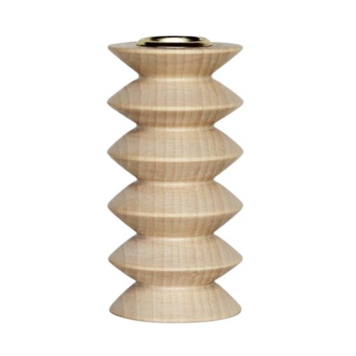 5mm Paper Totem puidust küünlajalg – Medium Nº 2