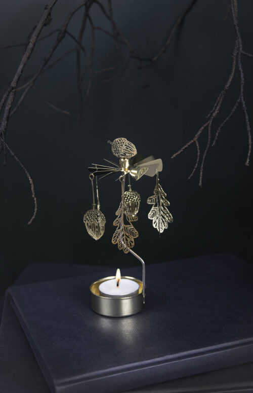 Alternative view of Pluto Design Angel Chime Oak