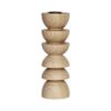 5mm Paper Totem puidust küünlajalg – Tall Nº 4