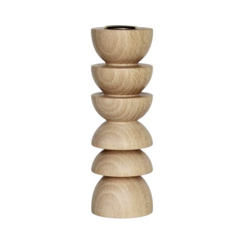 5mm Paper Totem puidust küünlajalg – Tall Nº 4