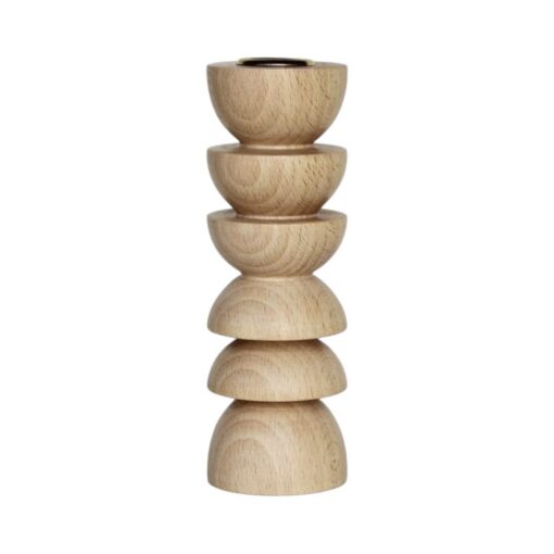 5mm Paper Totem puidust küünlajalg – Tall Nº 4