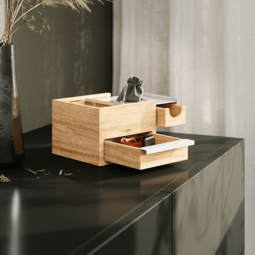 Umbra Stowit Mini ehtelaegas Valge - Image 3