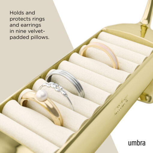 Umbra Dachsie Ring Holder Brass - Image 5