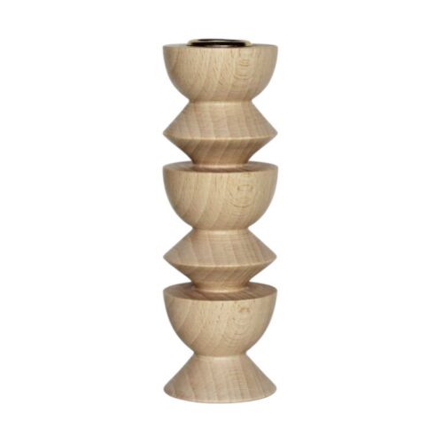 5mm Paper Totem puidust küünlajalg – Tall Nº 3