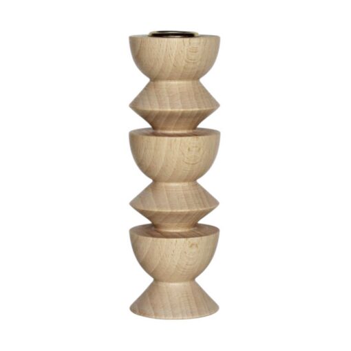 5mm Paper Totem puidust küünlajalg – Tall Nº 3