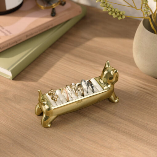 Umbra Ali Cat Ring Holder Brass - Image 2