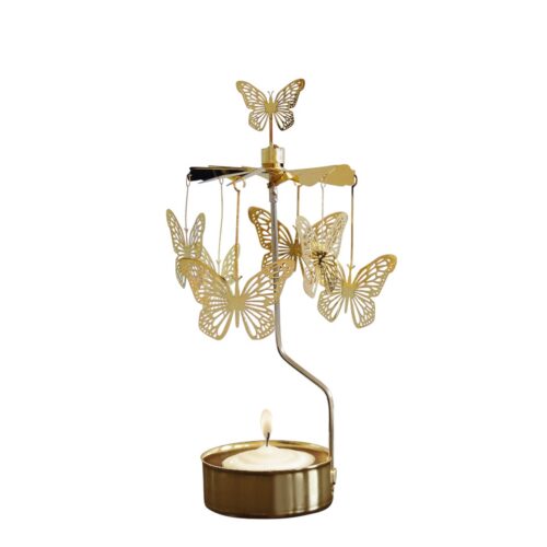 Pluto Design Angel Chime Butterfly Gold