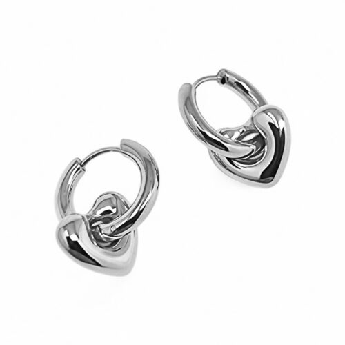 Alternative view of WAY Valentines Earrings Steel