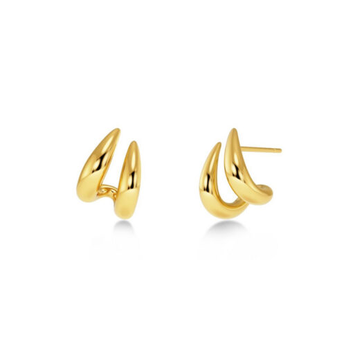 Edblad Spire Hoops S Gold Earrings