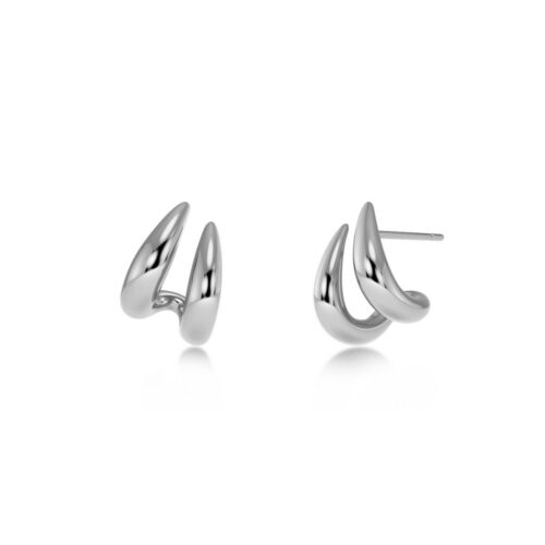 Edblad Spire Hoops S Steel Earrings