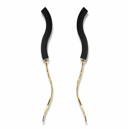 Chromophobia Earrings “Twist” Gold