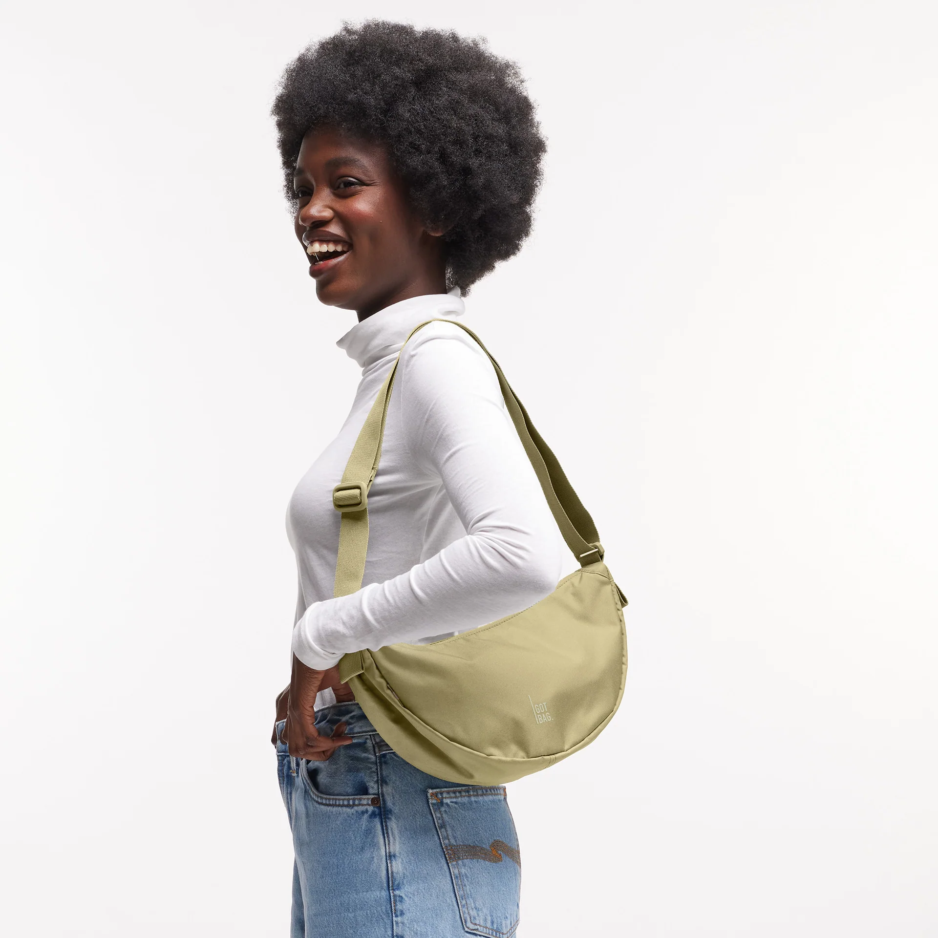 Got Bag Moon Bag Small Nori Monochrome - Image 3