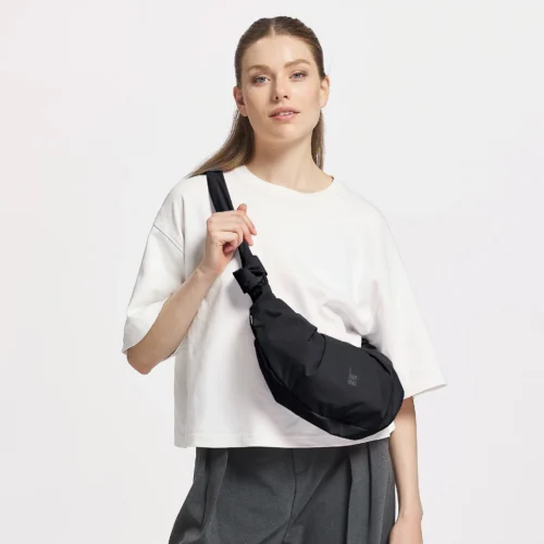Alternative view of Got Bag Kott Pleat Moon Small Monochrome Black