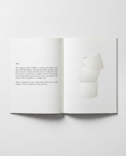 Alternative view of THE AIR Apex Ring Thin White