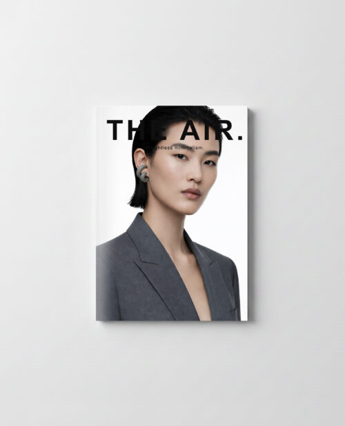 Alternative view of THE AIR Still Hoop Cuff