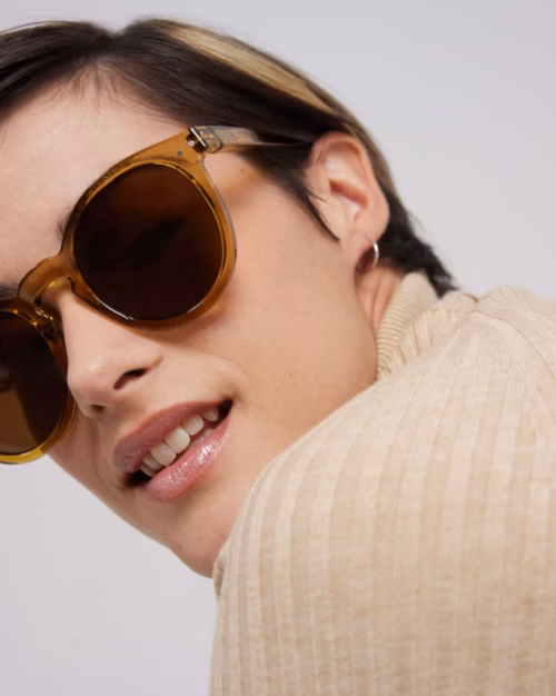 Alternative view of Izipizi #M SUN – Päikeseprillid Golden Green