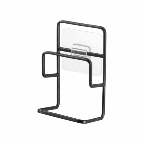 Yamazaki Film Hook Double Sponge Holder Black