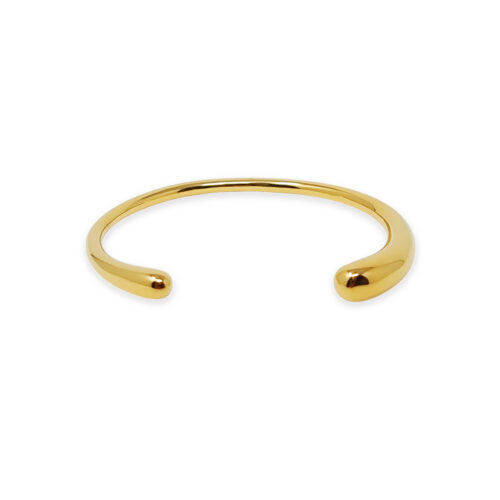 WAY Una käevõru, kullatud teras