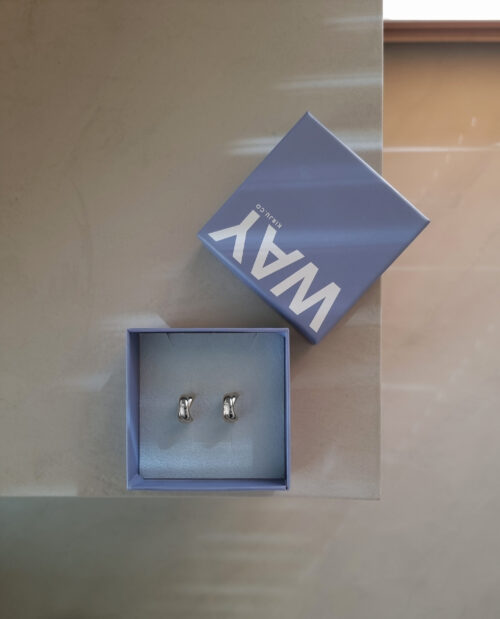 Alternative view of WAY Nora kõrvarõngad teras