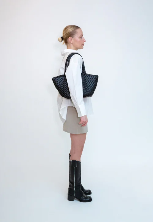 Alternative view of HVISK Bea Braided Soft Structure Black