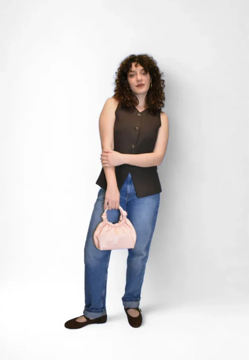 Alternative view of HVISK Jolly Matte Twill Rosie Nude