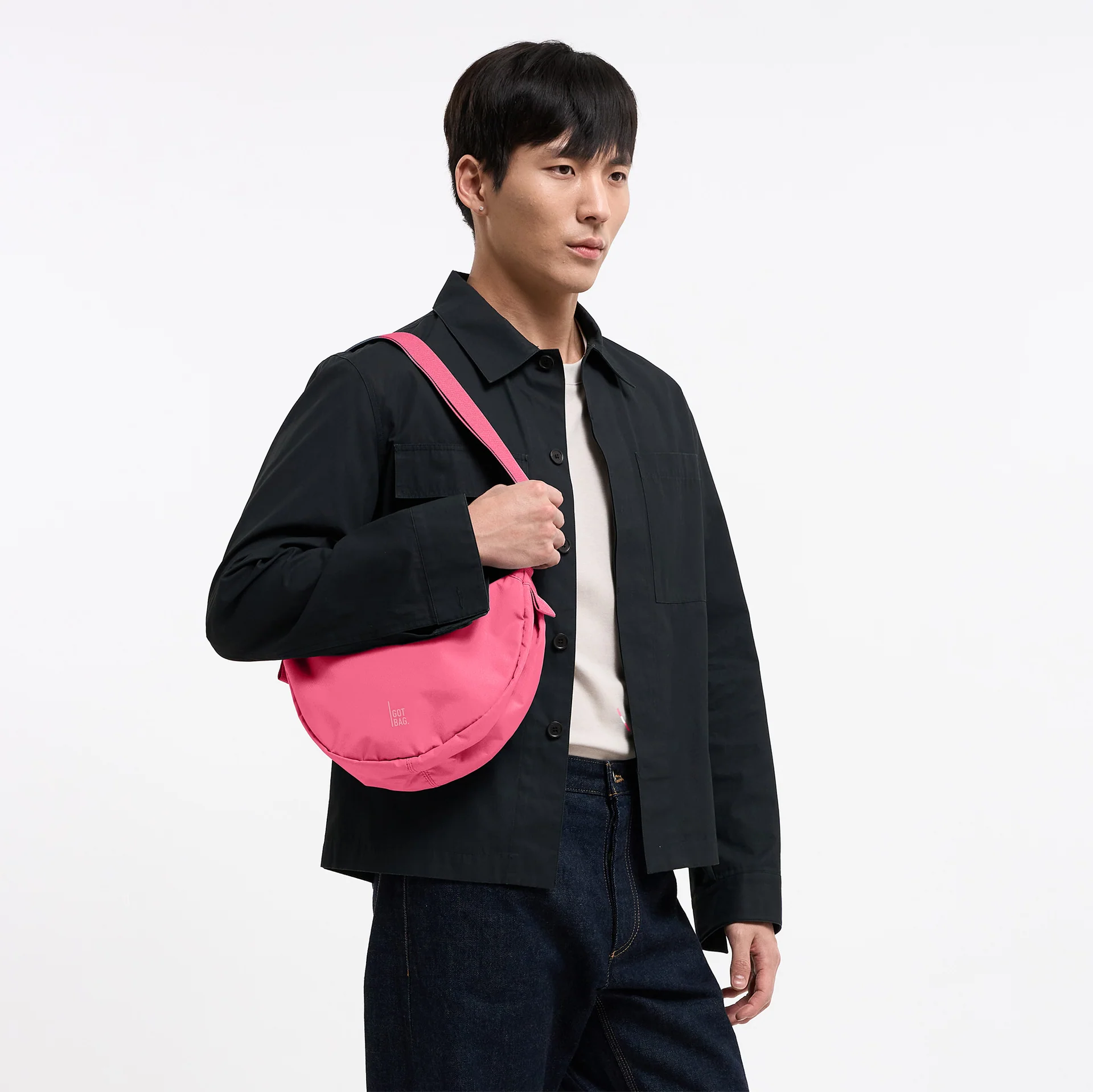 Got Bag Moon Bag Small Salina Pink Monochrome - Image 3