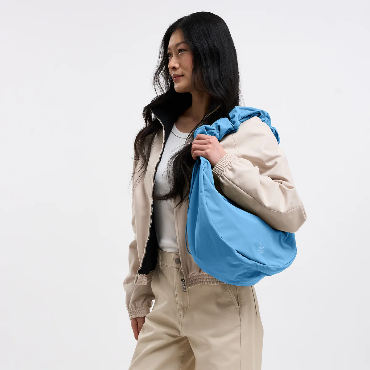 Got Bag Kott Moon Ruffle Monochrome Aqua - Image 3