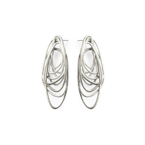 Maison 203 Theia kõrvarõngad 3 Metallic Silver