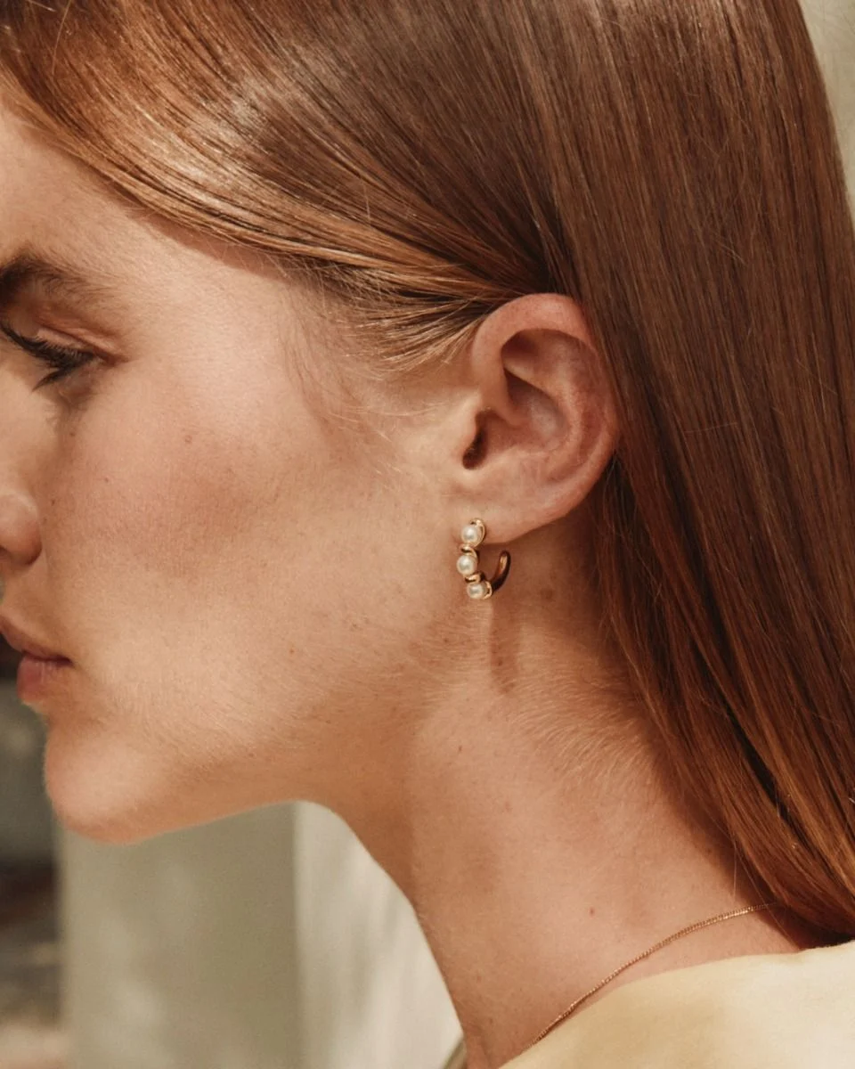Edblad Margot Hoops S Gold Earrings - Image 2