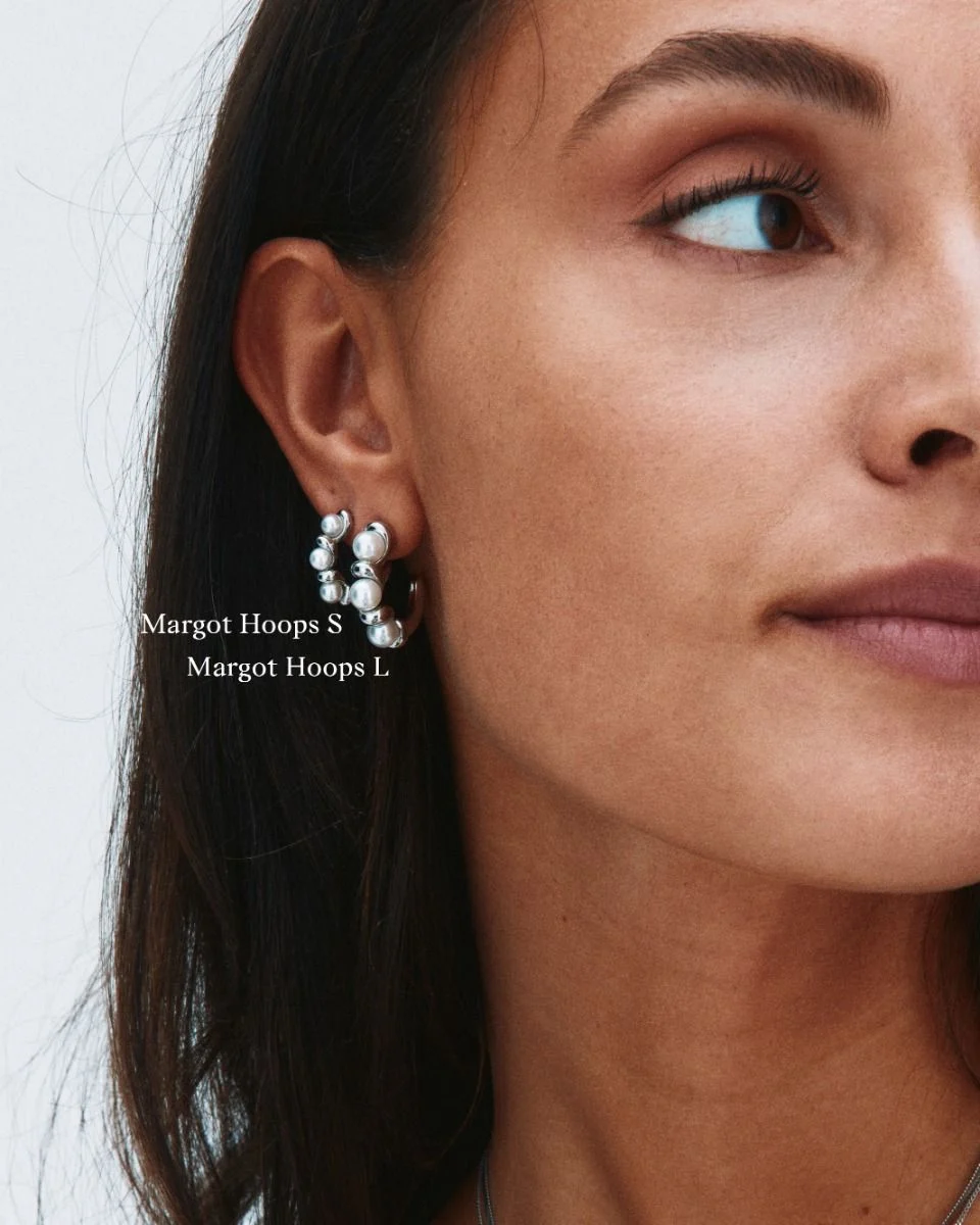 Edblad Margot Hoops S Silver Earrings - Image 3
