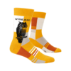 BlueQ Wiseass men's socks on a white background