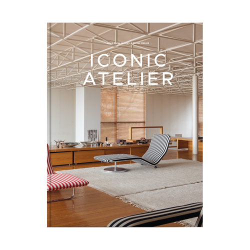 Cozy Publishing Iconic Atelier Book hardcover book on a white background
