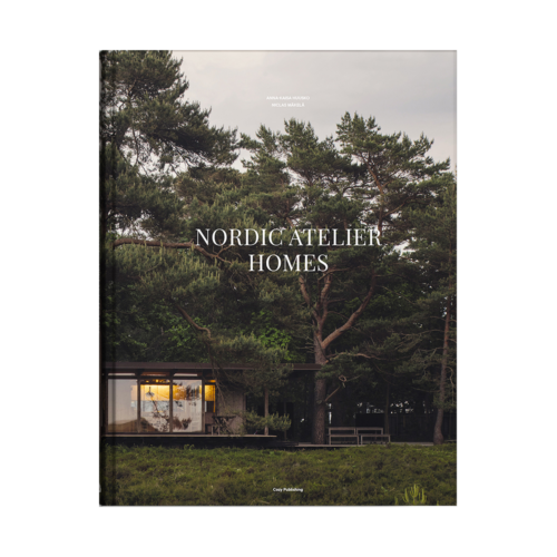 Cozy Publishing Nordic Atelier Homes Book hardcover book on a white background
