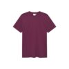 Dedicated T-shirt Stockholm Base Fig Red – T-shirt on a pure white background