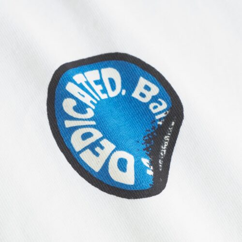 Dedicated T-shirt Stockholm F Bananas White – T-shirt detail 3